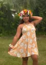 Aroa Dress Orange