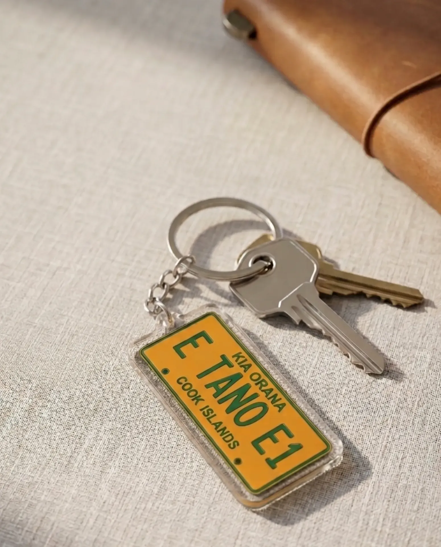 Number Plate Keychain