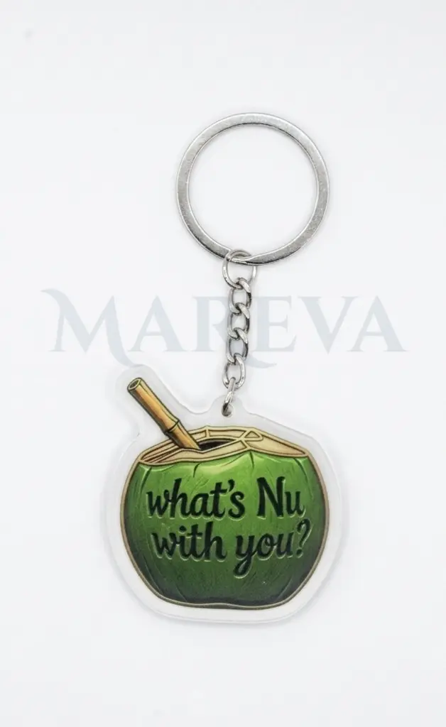 What's Nu With You? Keychain