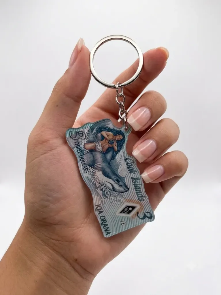 $3 Note Keychain